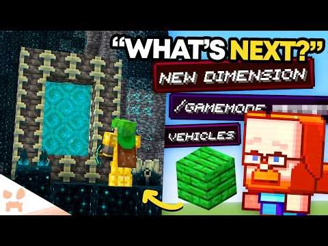 MINECRAFT’S NEXT UPDATE: FOURTH DIMENSION, NEW VEHICLES & GAMEMODES?!