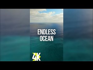 4K Endless Horizons of Hawaii - Breathtaking Vertical Ocean View with Relaxing White Noise of Waves