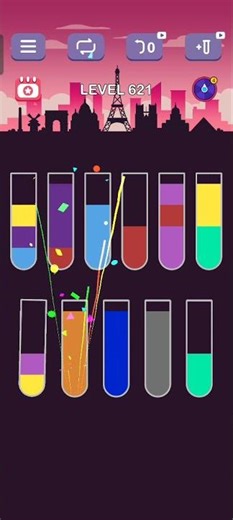 water sort puzzle level 621 guru #games