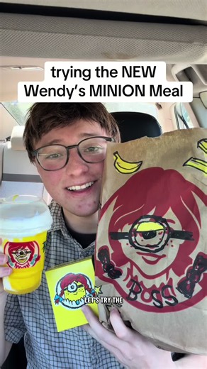 Wendy’s Minion Meal review: trying the NEW Wendy’s Minion Meal