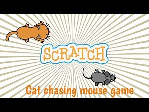 How to Make a Cat Chasing Mouse Game in Scratch | Scratch Tutorial.