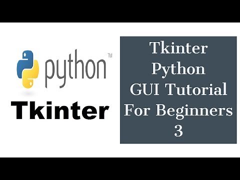 Tkinter Python GUI Tutorial For Beginners 3 - Creating First GUI Application with Tkinter
