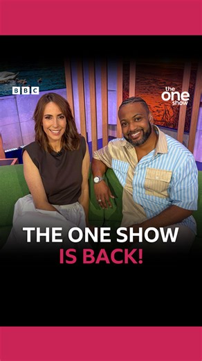 52K views · 318 reactions | They're baaack! ✨The One Show returns to your screens tonight at 7pm on BBC One and BBC iPlayer | The One Show | Facebook