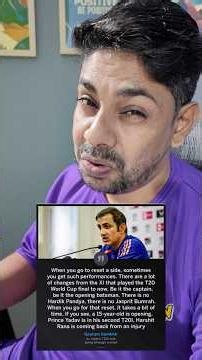 Don't cry like this, Gautam Gambhir😌 #gautamgambhir