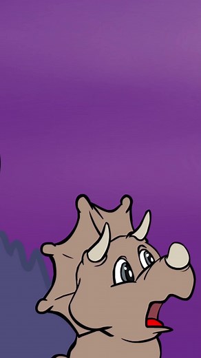 Terri and her friends have found some food at a little desert oasis... but that mountain near by looks like its giving off a bit of smoke!!! #dinostory #cartoon #howdytoons #dinosaur #rock #animation #music