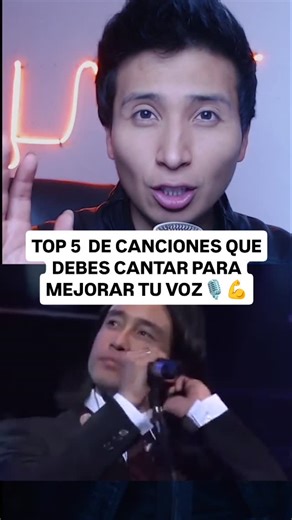 Top 5 de canciones que debes Aprender a cantar para mejorar tu voz #clasesdecanto #aprendeacantar #vocalcoach | La musica contigo