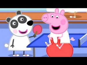 Kids Videos | Gym Class With Peppa Pig and Panda Twins | Peppa Pig | New Peppa Pig