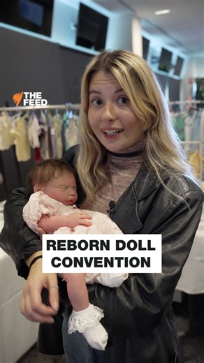 There's a lot of chatter about reborn dolls - we went to a convention to find out more about these hyper-realistic baby dolls and how they can help people. Delve into Australia's reborn doll community: https://bit.ly/4nqXW1L | The Feed SBS