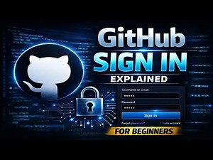 GitHub Sign In Explained for Beginners | Part 1