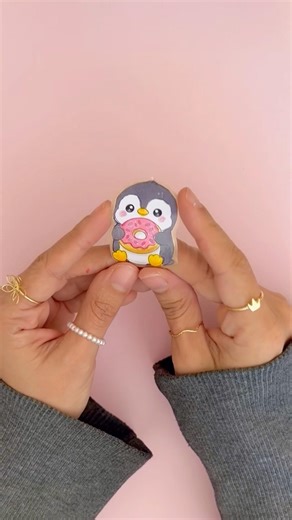 Making cute & easy stickers 💓🍩