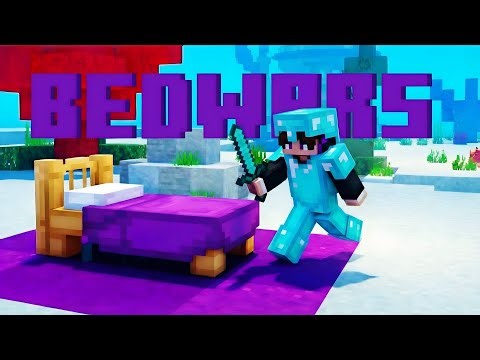 My First Experience in Hypixel BedWars 💙 | First YouTube Video