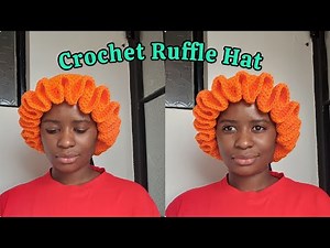 Easy Crochet Ruffle Hat || Beginner-Friendly Crochet Tutorial