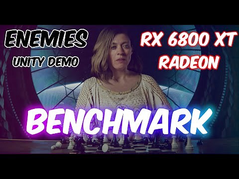 ENEMIES Unity Demo (2022) | RADEON | RX 6800 XT | BENCHMARK |