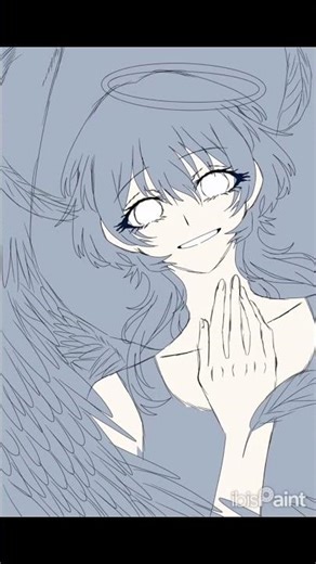 天使☁️💛 #デジタルイラスト #イラスト