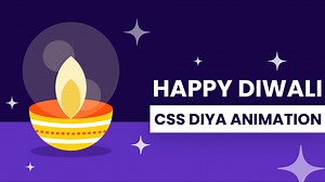 Diya CSS Animation | Diwali Special | Coding Artist