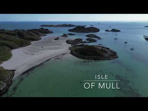 Flying Over the Isle of Mull