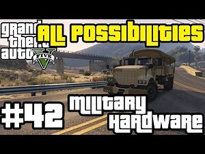 GTA V - Military Hardware (All Possibilities)