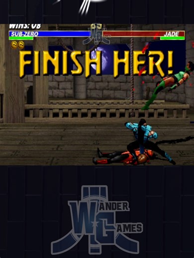 Classic Sub Zero's Epic Fatality in Mortal Kombat