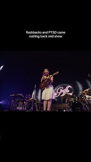 theres no jump scare like performing in LA and someone from your small town school at the barricade