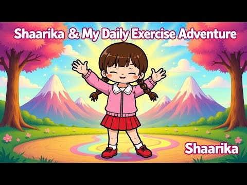 My Daily Exercise Adventure! 🚀 Shaarika Jumps to the Clouds! (Read Aloud AI Story)