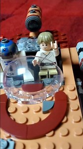 Lego Luke Skywalker on the run from Darth Vader's TIE Fighter| Smart Play | Brick Master Dave