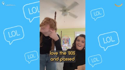 Siblings Surprise Parents With Cheesy 80s-Themed Photoshoot | Happily TV