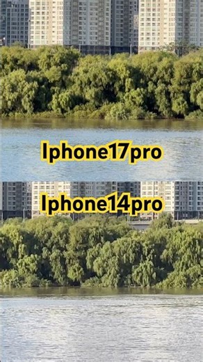 📸Iphone17pro vs Iphone14프로 영상,사진비교#아이폰14프로 #아이폰17프로