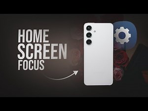 How to Make Home Screen Focus Android (tutorial)