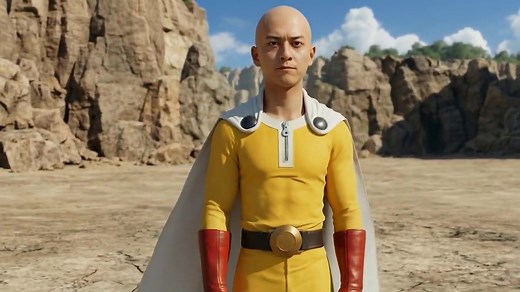 Live action Saitama vs Genos. Creator: blue horizon | Anime XP | Facebook