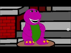 Barney Doll Wink Homemade 29✨
