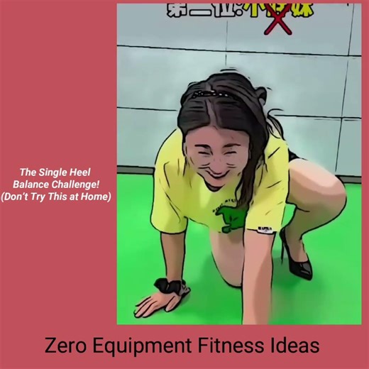 The Single Heel Balance Challenge! (Don’t Try This at Home)