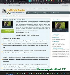 #W10#Windows11#Free Video Cutter Joiner passe en version 2026.1