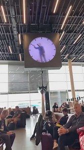 257K views · 1.6K reactions | Talk about a double take  Amsterdam Airport's Schipol Clock, designed in 2009 by Dutch designer Maarten Baas, is a 24-hour video loop meant to give the impression of a person 'trapped' inside and painting the time, minute-by-minute (via NGreyTravels) | FareCompare.com | Facebook