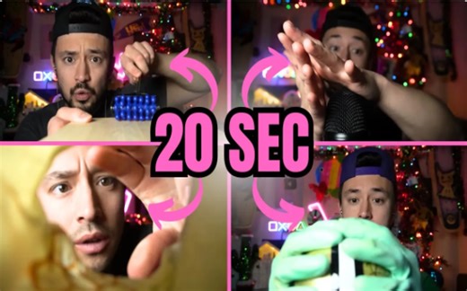 【Corey】每个触发音是20秒! | 超过60  触发音 快速多动症 ASMR