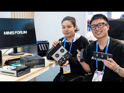 MINISFORUM at CES 2026 | Product Team Talks AI PCs, Gaming PC, Workstations & NAS