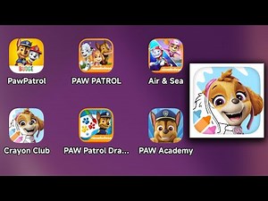 Crayon Club: Color PAW Patrol - Coloring PAW Patrol Chracters - Coloring Pages - Android Game App