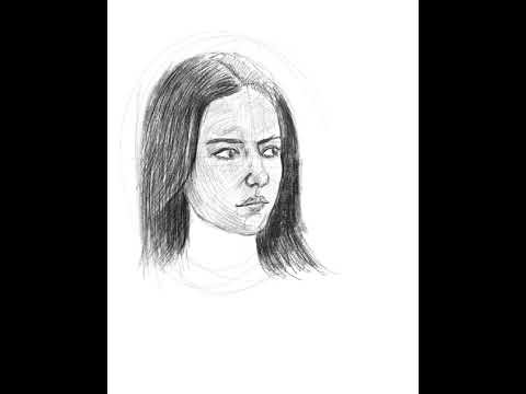 How to draw sketch in procreate