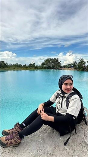 Selamat Datang Di Danau Biru Sp4 Sebulu, Cantik Banget🤫 #percobaanasrinda #jalanjalanasrinda