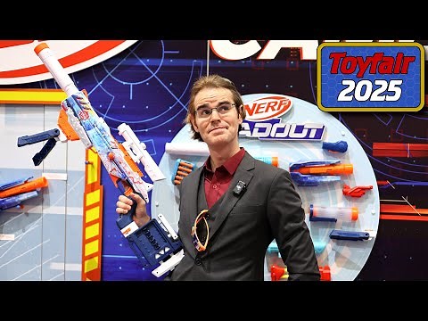 Toy Fair 2025: NERF Loadout Artic Zerostriker