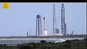 1.3M views · 45K reactions | Tracking footage of Falcon 9 first stage returning to Earth after launching the Ax-2 mission to orbit. Video Credit: SpaceX #falcon9 #heavyrockets #rockets | Wevolver.com | Facebook