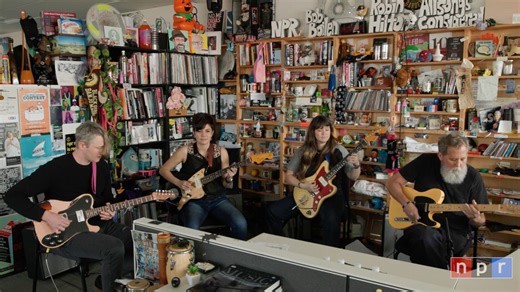 四把吉他的“Tiny Desk”现场：Bill Orcutt 吉他四重奏