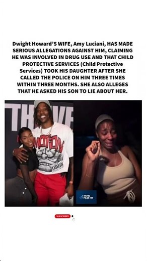 DWIGHT HOWARD ACCUSED BY WIFE: Shocking Allegations Revealed 😳⚠️#fyp