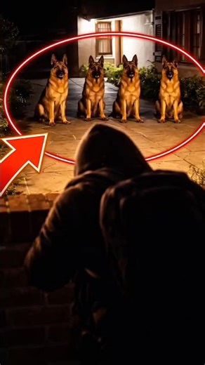 The Moment He Realized This House Was Protected… 😬🐕