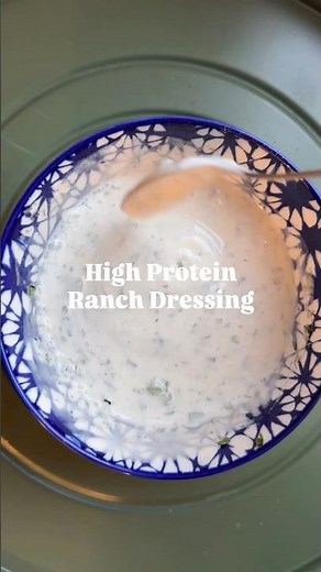 Greek yogurt ranch dressing #easyrecipes #cookingathome