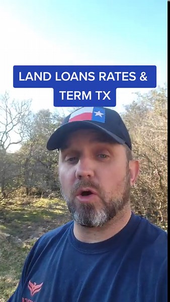 "Land Loan Rates, Down Payments, and Terms"