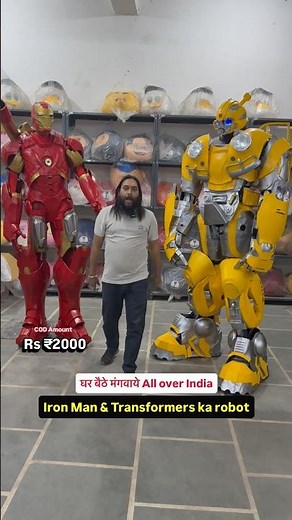 Giant Superhero & Robot Costume 😳🔥 Real Life Size Suit