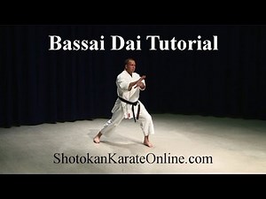 Bassai Dai Tutorial Shotokan Karate Kata