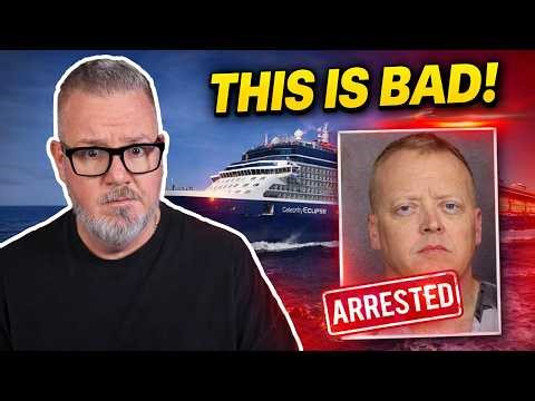 Shocking Cruise Arrest, More Cancellations & Carnival Says Stop