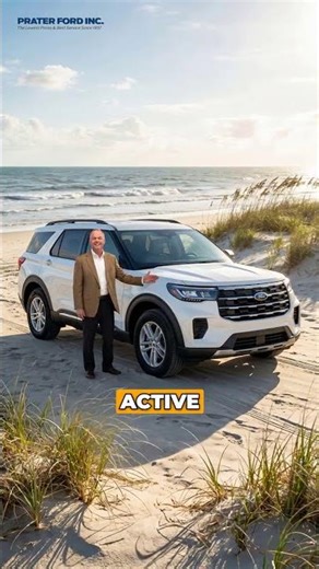 2026 Space White Metallic Ford Explorer Active with 0 miles in Calhoun, GA for $38,080
