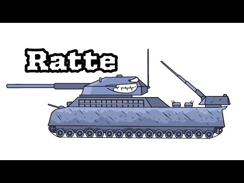 How to Draw Tank Ratte from HomeAnimations